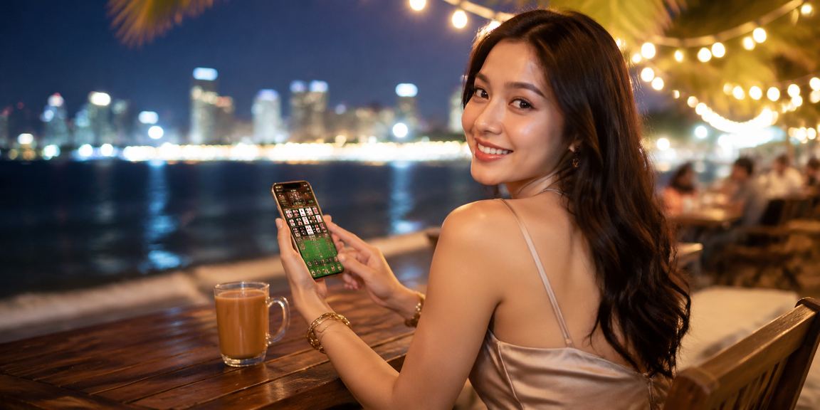 Pemain Penang menggunakan aplikasi kasino mudah alih rebate99 — pengalaman bermain lancar di telefon pintar
